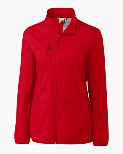 Clique Trail Recycled Stretch Softshell Women's Full Zip Jacket — view 7