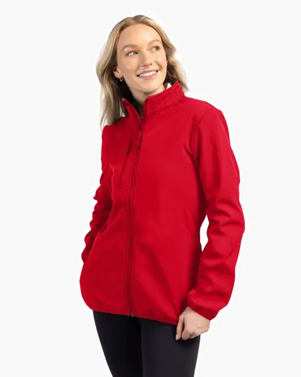 Clique Trail Recycled Stretch Softshell Women's Full Zip Jacket — view 19