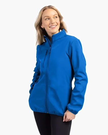 Clique Trail Recycled Stretch Softshell Women's Full Zip Jacket — view 20