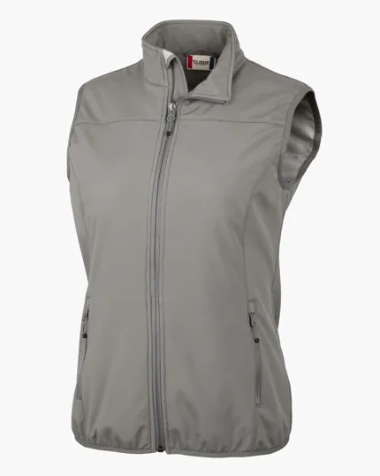 Clique Trail Recycled Stretch Softshell Women's Full Zip Vest — view 3