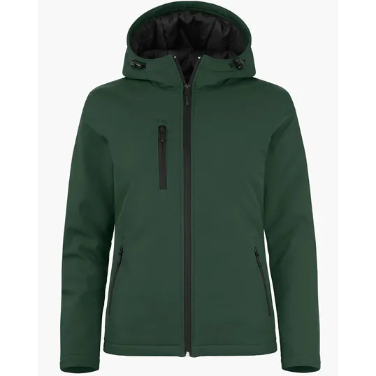 Clique Equinox Insulated Softshell Women's Full Zip Hooded Jacket — view 3