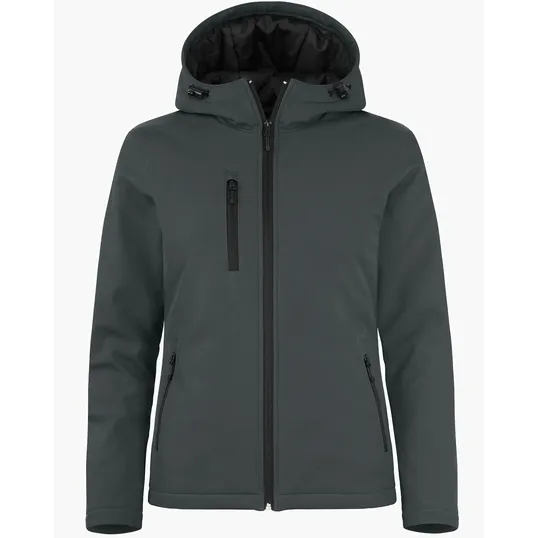 Clique Equinox Insulated Softshell Women's Full Zip Hooded Jacket — view 5