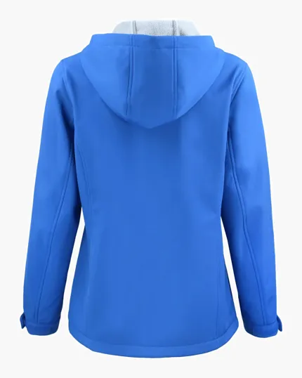 Clique Telemark Recycled Stretch Softshell Womens Full Zip Hooded Jacket — view 15