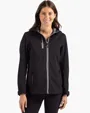 Clique Telemark Recycled Stretch Softshell Womens Full Zip Hooded Jacket