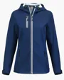 Clique Telemark Recycled Stretch Softshell Womens Full Zip Hooded Jacket — view 7