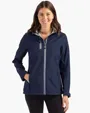 Clique Telemark Recycled Stretch Softshell Womens Full Zip Hooded Jacket — view 2