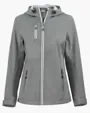 Clique Telemark Recycled Stretch Softshell Womens Full Zip Hooded Jacket — view 8