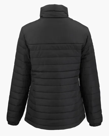 Clique Elevation Recycled Insulated Puffer Womens Full Zip Jacket — view 13