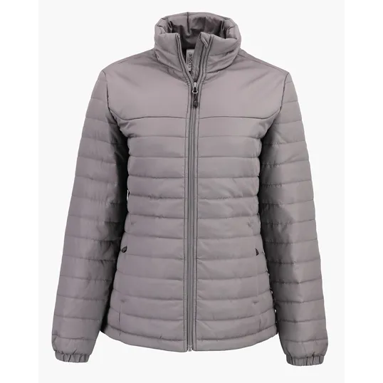 Clique Elevation Recycled Insulated Puffer Womens Full Zip Jacket — view 10