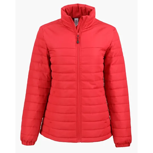 Clique Elevation Recycled Insulated Puffer Womens Full Zip Jacket — view 11