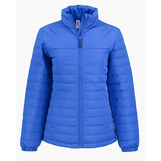 Clique Elevation Recycled Insulated Puffer Womens Full Zip Jacket — view 12