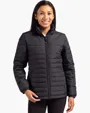 Clique Elevation Recycled Insulated Puffer Womens Full Zip Jacket