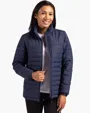 Clique Elevation Recycled Insulated Puffer Womens Full Zip Jacket — view 4