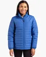 Clique Elevation Recycled Insulated Puffer Womens Full Zip Jacket — view 7
