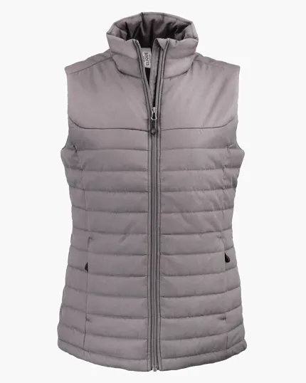 Clique Elevation Recycled Insulated Puffer Womens Full Zip Vest — view 11