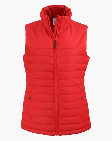 Clique Elevation Recycled Insulated Puffer Womens Full Zip Vest — view 12