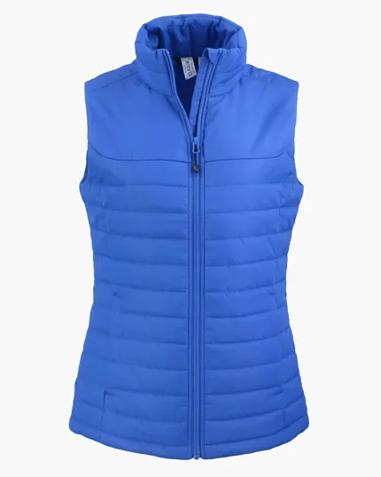 Clique Elevation Recycled Insulated Puffer Womens Full Zip Vest — view 13