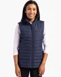 Clique Elevation Recycled Insulated Puffer Womens Full Zip Vest — view 3