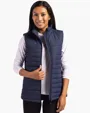 Clique Elevation Recycled Insulated Puffer Womens Full Zip Vest — view 4