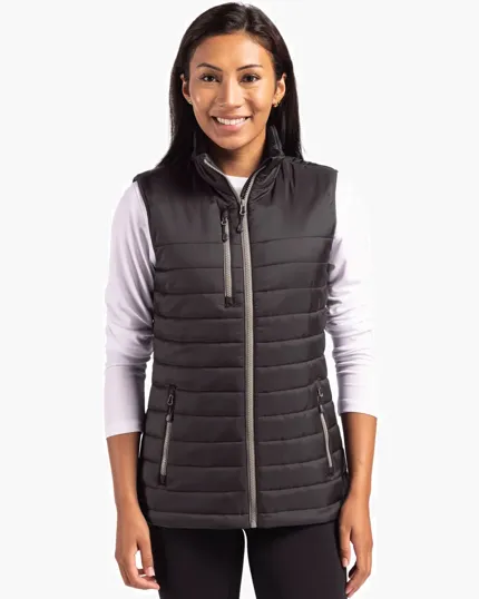 Clique Valhalla Recycled Insulated Puffer Women's Full Zip Vest