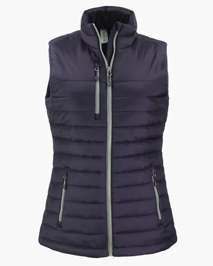 Clique Valhalla Recycled Insulated Puffer Women's Full Zip Vest — view 12