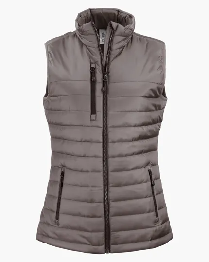 Clique Valhalla Recycled Insulated Puffer Women's Full Zip Vest — view 13
