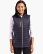 Clique Valhalla Recycled Insulated Puffer Women's Full Zip Vest — view 3
