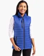 Clique Valhalla Recycled Insulated Puffer Women's Full Zip Vest — view 9