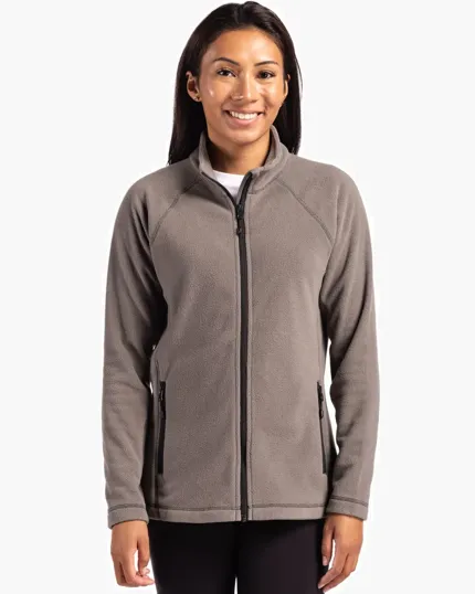 Clique Powder Recycled Fleece Women's Full Zip Jacket — view 3