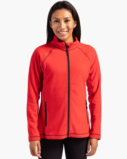 Clique Powder Recycled Fleece Women's Full Zip Jacket — view 4