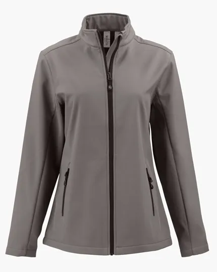 Clique Tempo Recycled Stretch Softshell Womens Full Zip Jacket — view 8