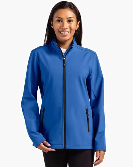 Clique Tempo Recycled Stretch Softshell Womens Full Zip Jacket — view 4
