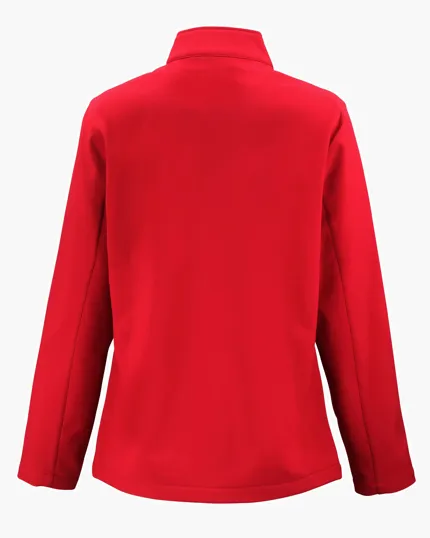 Clique Tempo Recycled Stretch Softshell Womens Full Zip Jacket — view 15