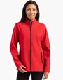 Clique Tempo Recycled Stretch Softshell Womens Full Zip Jacket — view 5
