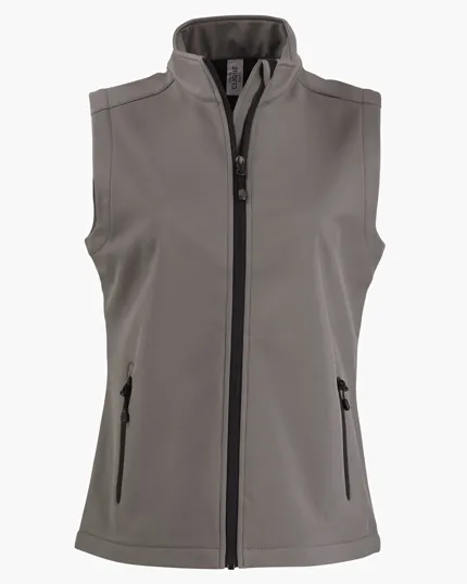 Clique Tempo Recycled Stretch Softshell Womens Full Zip Vest — view 9