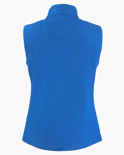 Clique Tempo Recycled Stretch Softshell Womens Full Zip Vest — view 15
