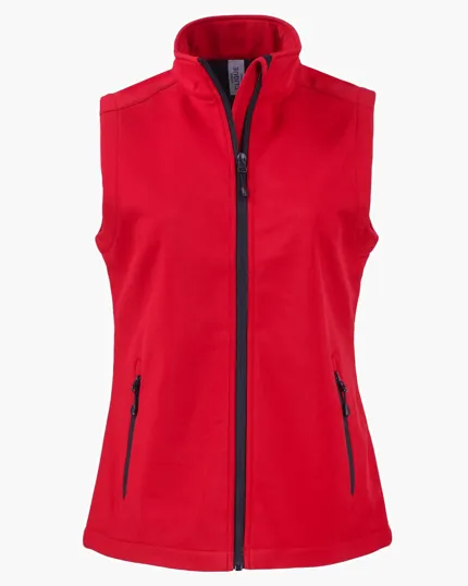 Clique Tempo Recycled Stretch Softshell Womens Full Zip Vest — view 11