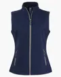 Clique Tempo Recycled Stretch Softshell Womens Full Zip Vest — view 8