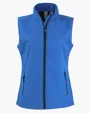 Clique Tempo Recycled Stretch Softshell Womens Full Zip Vest — view 10