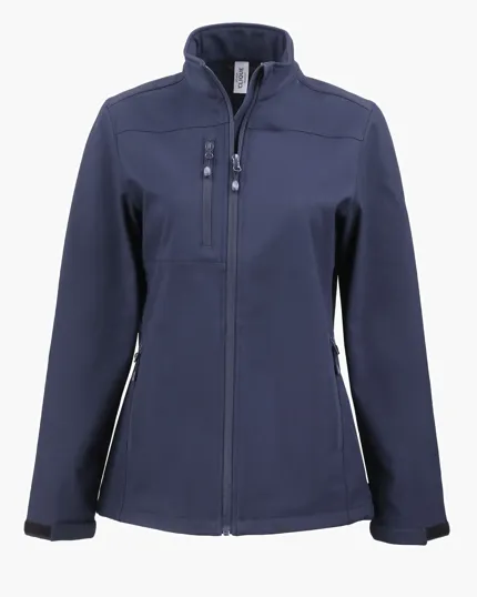 Clique Tempest Recycled Waterproof Stretch Softshell Women's Full Zip Jacket — view 8