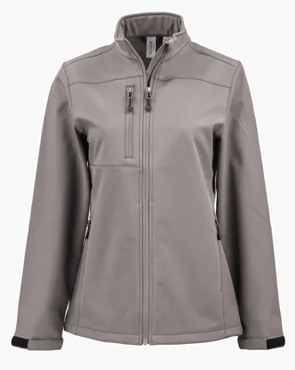 Clique Tempest Recycled Waterproof Stretch Softshell Women's Full Zip Jacket — view 9