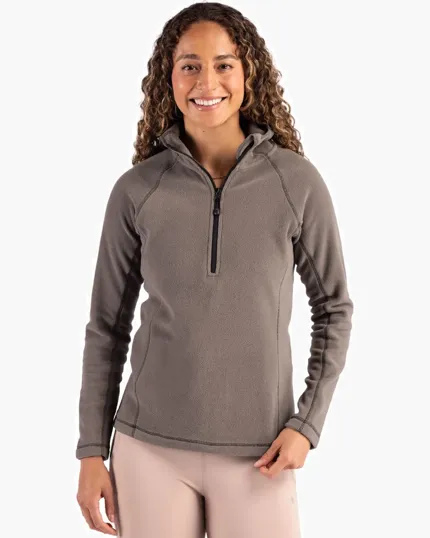 Clique Powder Recycled Fleece Women's Half Zip Sweatshirt