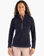 Clique Powder Recycled Fleece Women's Half Zip Sweatshirt — view 2