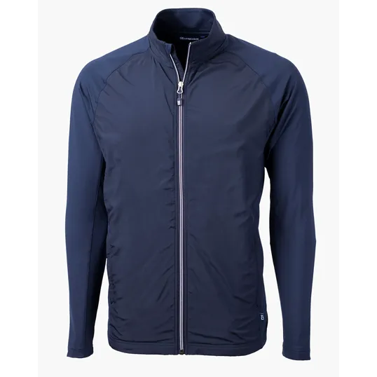 Adapt Recycled Soft Knit Stretch Men's Hybrid Full Zip Jacket — view 13