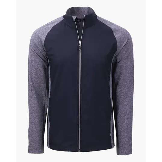 Adapt Recycled Soft Knit Stretch Men's Hybrid Full Zip Jacket — view 20