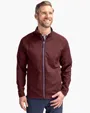 Adapt Recycled Soft Knit Stretch Men's Hybrid Full Zip Jacket — view 7