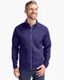 Adapt Recycled Soft Knit Stretch Men's Hybrid Full Zip Jacket — view 9