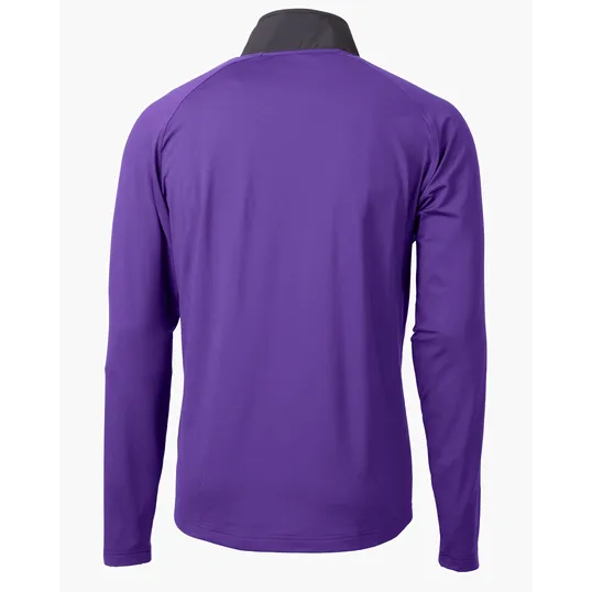 Adapt Recycled Soft Knit Stretch Men's Hybrid Quarter Zip Pullover — view 31