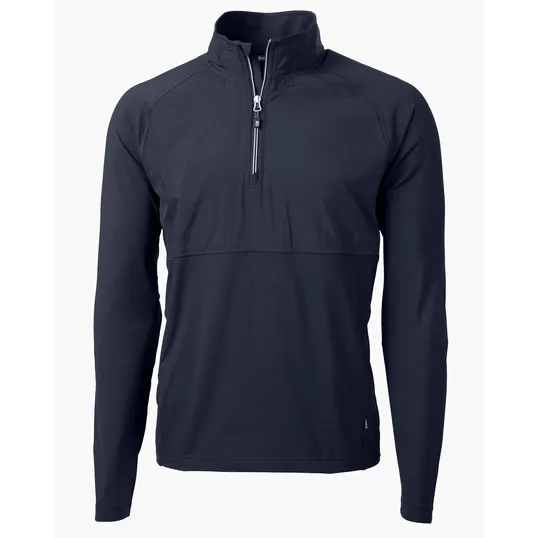 Adapt Recycled Soft Knit Stretch Men's Hybrid Quarter Zip Pullover — view 18