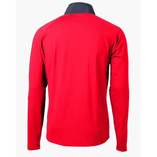 Adapt Recycled Soft Knit Stretch Men's Hybrid Quarter Zip Pullover — view 33